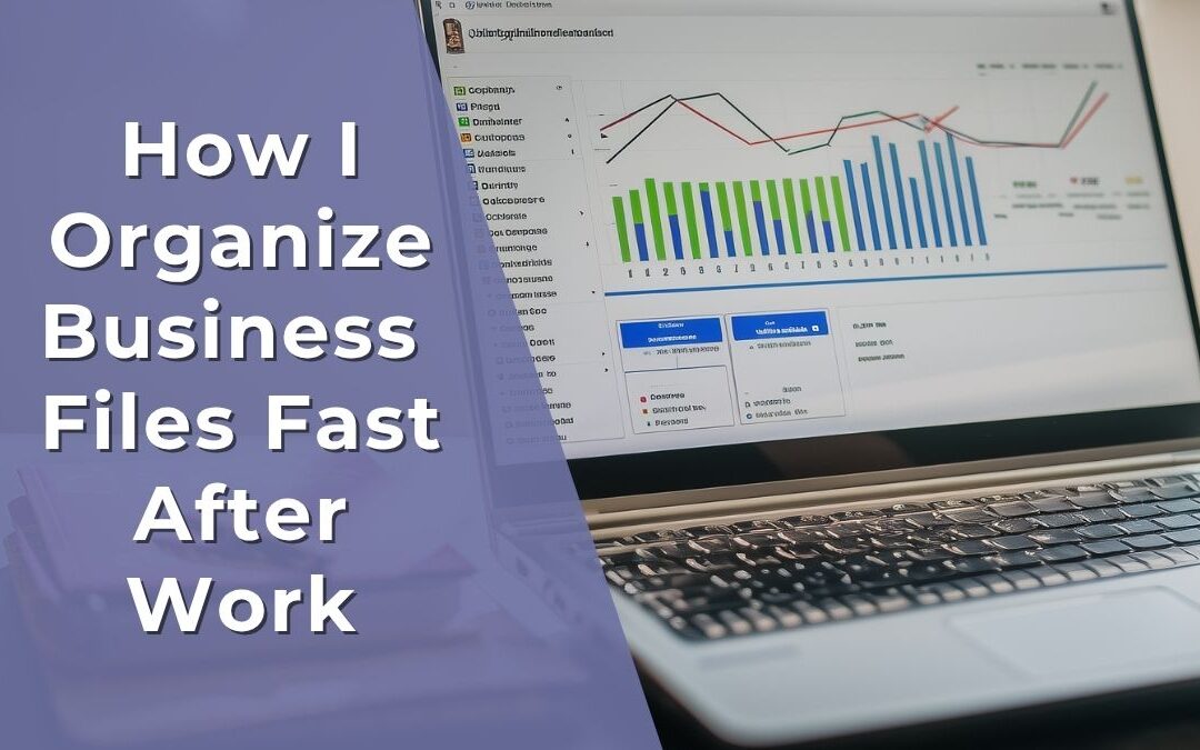 How I Organize Business Files Fast After Work